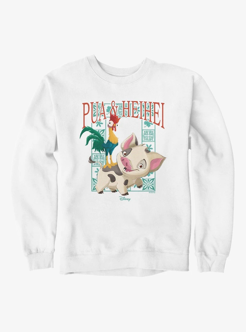Disney Moana Pua & Hei Frame Sweatshirt
