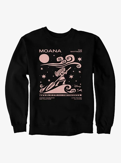 Disney Moana The Wayfinder Wave Sweatshirt