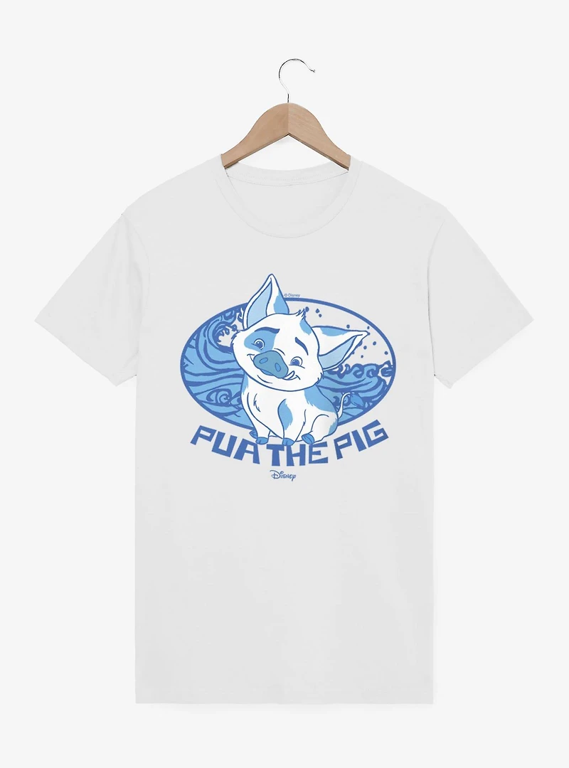 Disney Moana Pua The Pig Water Badge T-Shirt