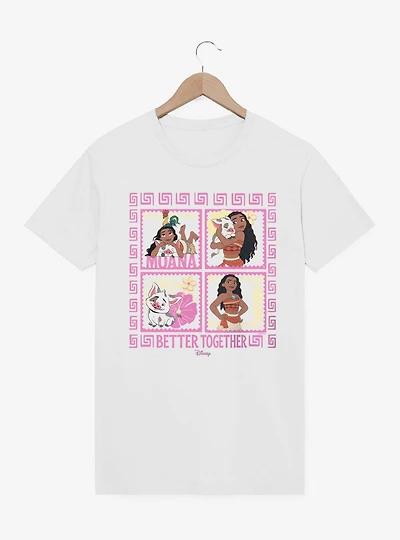 Disney Moana Better Together Square Panels T-Shirt