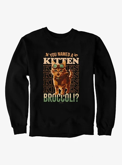 The Empyrean Fourth Wing Name A Kitten Broccoli Sweatshirt