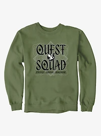 The Empyrean Fourth Wing Quest Squad Strategy Survival Sweatshirt