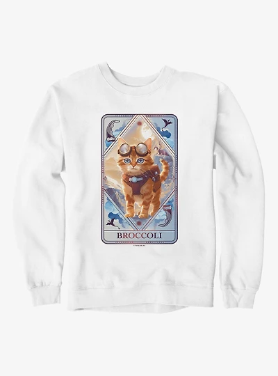 The Empyrean Fourth Wing Broccoli Tarot Card Sweatshirt
