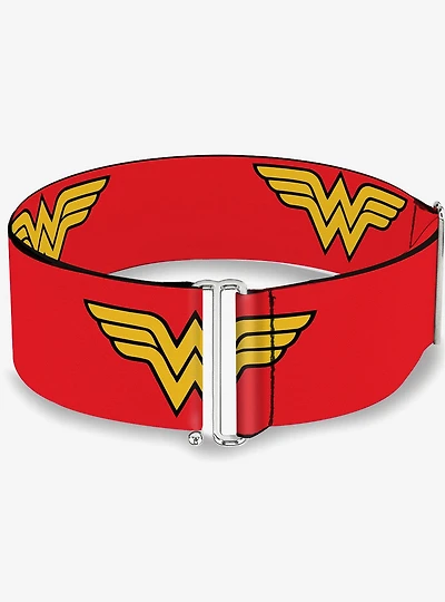 DC Comics Wonder Woman Logo Red Cinch Belt