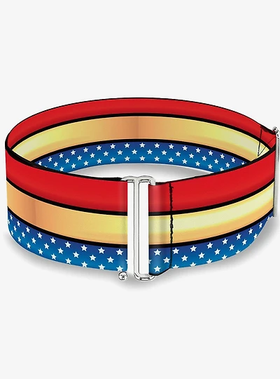 DC Comics Wonder Woman Stripe Stars Cinch Belt