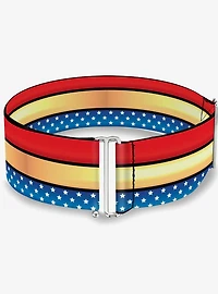 DC Comics Wonder Woman Stripe Stars Cinch Belt