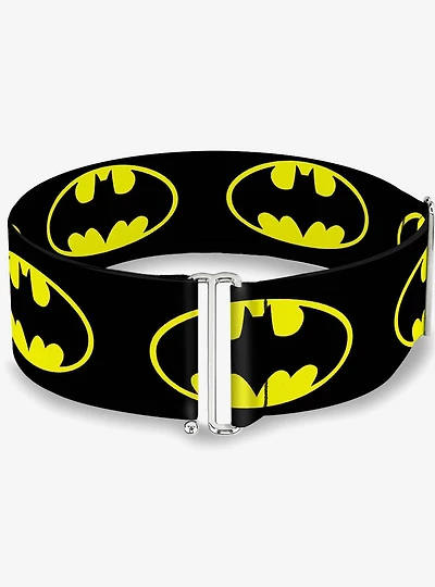 DC Comics Batman Shield Yellow Cinch Belt