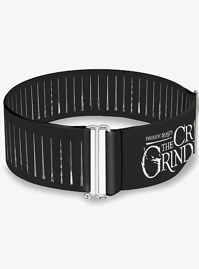 Fantastic Beast Crimes of Grindelwald Baby Niffler Monogram Charcoal Cinch Belt