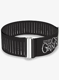 Fantastic Beast Crimes of Grindelwald Baby Niffler Monogram Charcoal Cinch Belt