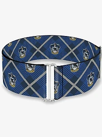 Harry Potter Ravenclaw Crest Plaid Cinch Belt