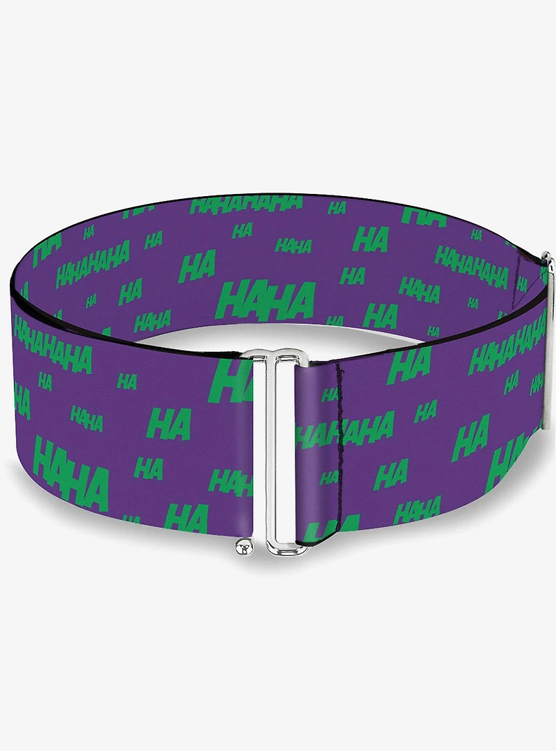 DC Comics Joker Cards Flower Hahaha Cinch Belt