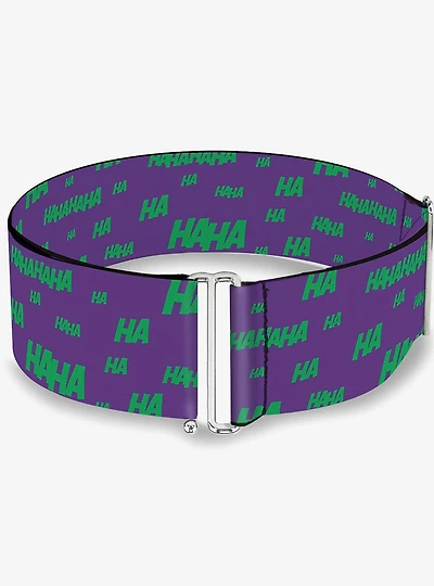 DC Comics Joker Cards Flower Hahaha Cinch Belt