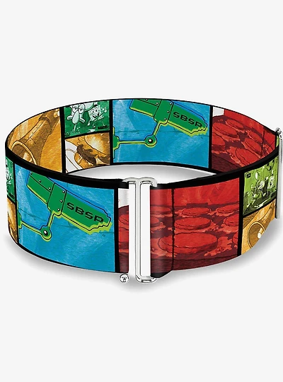 SpongeBob SquarePants Krusty Krabs Cam Scene Blocks Cinch Belt