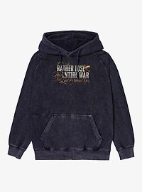 The Empyrean Fourth Wing Rather Lose Than Be Without You Mineral Wash Hoodie