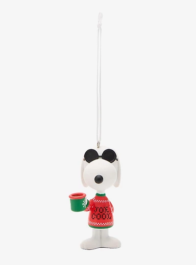 Hallmark Peanuts Snoopy Joe Cool Holiday Sweater Ornament