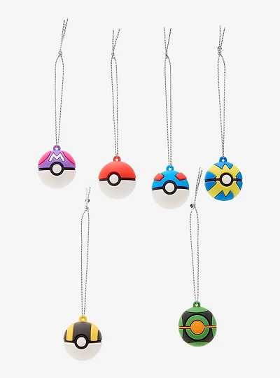 Hallmark Pokémon Poké Balls Mini Ornament Set