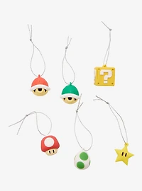 Hallmark Nintendo Super Mario Items Mini Ornament Set