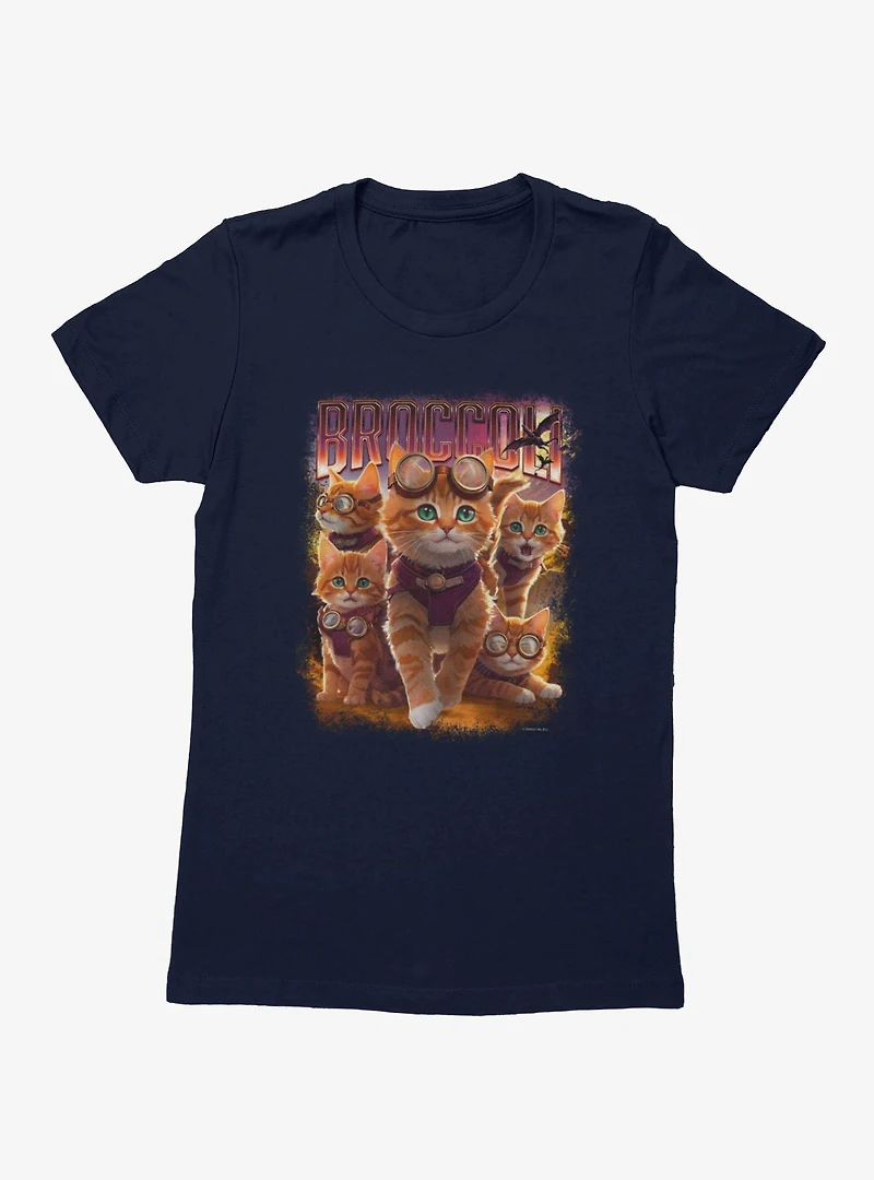 The Empyrean Fourth Wing Broccoli Happy Collage Womens T-Shirt