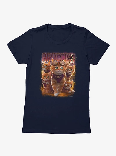 The Empyrean Fourth Wing Broccoli Happy Collage Womens T-Shirt