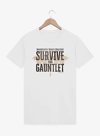 The Empyrean Fourth Wing Basgiath Survive Gauntlet T-Shirt