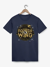 The Empyrean Fourth Wing Black Crest T-Shirt
