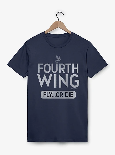 The Empyrean Fourth Wing Fly Or Die Stripes T-Shirt