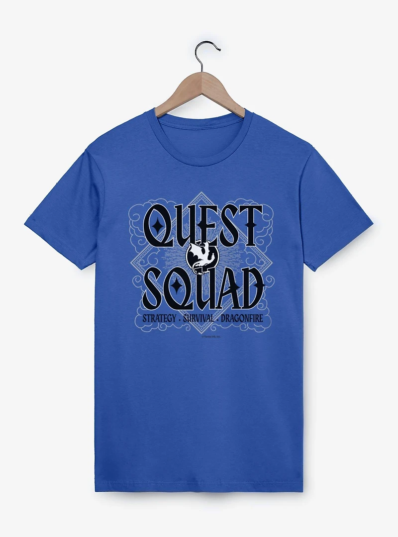 The Empyrean Fourth Wing Quest Squad Strategy Survival T-Shirt