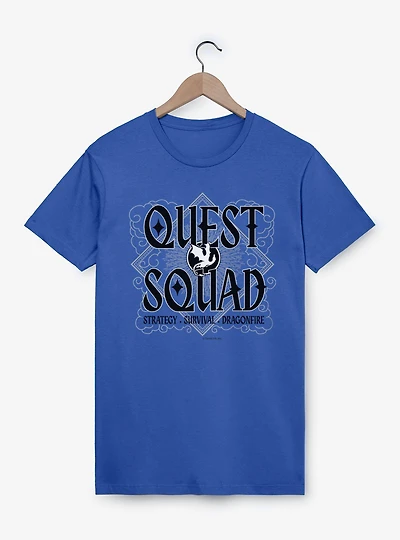 The Empyrean Fourth Wing Quest Squad Strategy Survival T-Shirt