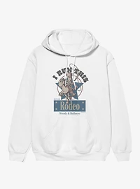 Disney Pixar Toy Story I Run This Rodeo Woody Bullseye Hoodie