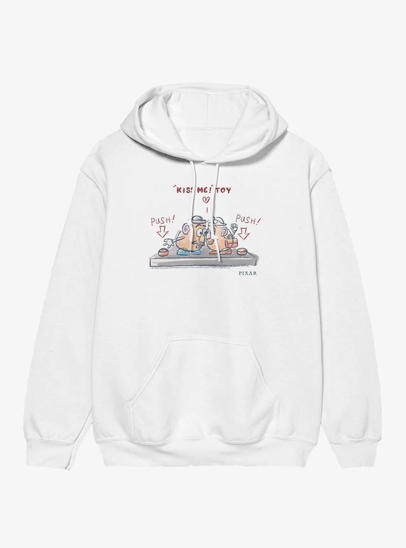 Disney Pixar Toy Story Kiss Me Mr Mrs Potato Hoodie