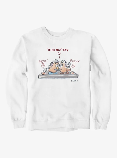 Disney Pixar Toy Story Kiss Me Mr Mrs Potato Sweatshirt