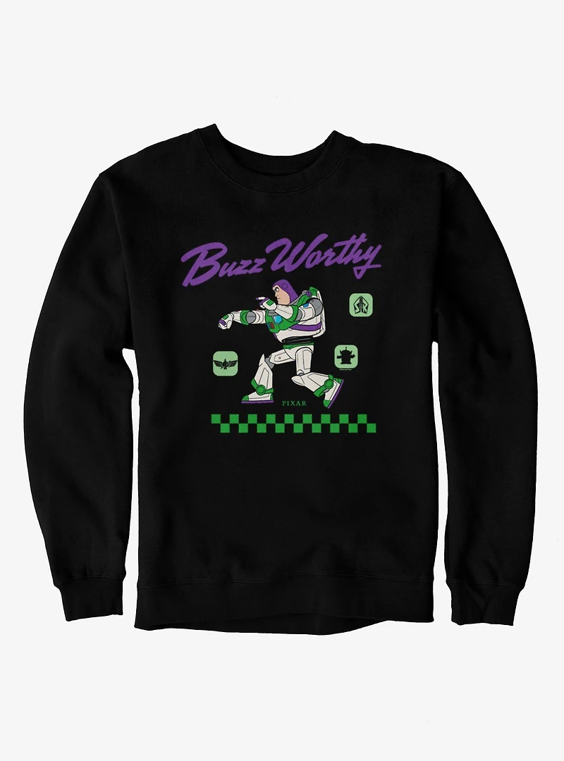 Disney Pixar Toy Story 5 Buzz Lightyear Worthy Laser Sweatshirt Box Lunch Exclusive