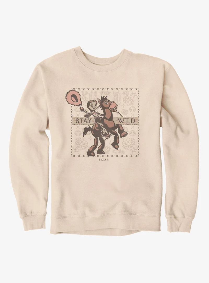 Disney Pixar Toy Story 5 Stay Wild Jessie And Bullseye Sweatshirt Box Lunch Exclusive