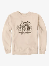 Disney Pixar Toy Story 5 The Ranger, Sherrif & Cowboy Buzz Jessie Woody Sweatshirt