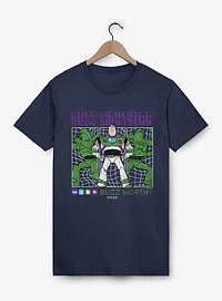 Disney Pixar Toy Story 5 Buzz Worthy Lightyear Panels T-Shirt