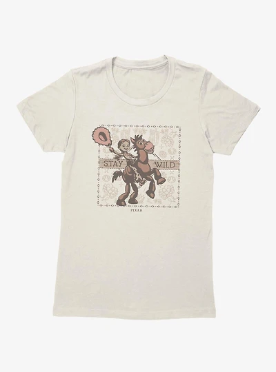 Disney Pixar Toy Story 5 Stay Wild Jessie And Bullseye Womens T-Shirt Box Lunch Exclusive