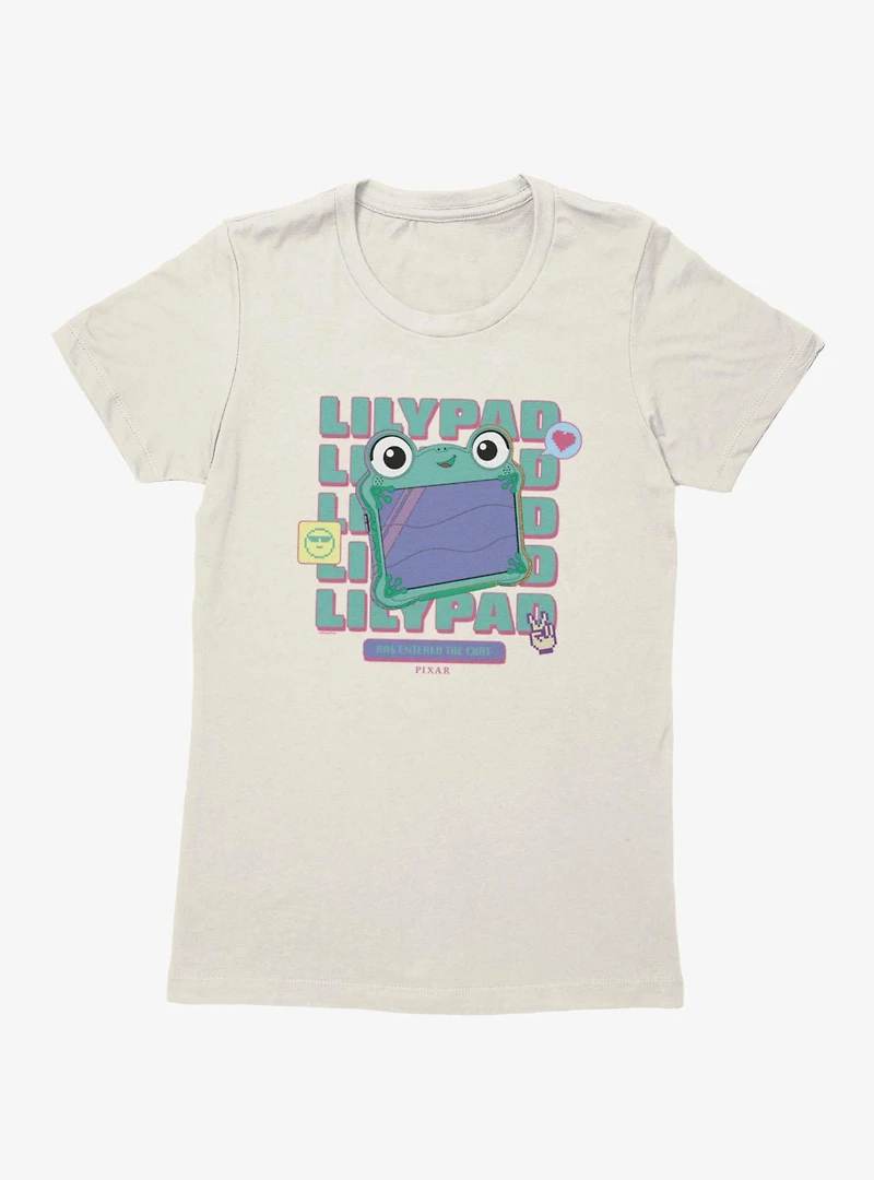 Disney Pixar Toy Story 5 Lilypad Has Entered The Chat Womens T-Shirt