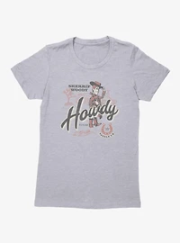 Disney Pixar Toy Story 5 Howdy Sherrif Woody Womens T-Shirt