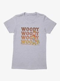 Disney Pixar Toy Story 5 Woody A Western Classic Womens T-Shirt