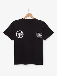 Marvel Venom Spiderweb Portrait T Shirt - BoxLunch Exclusive