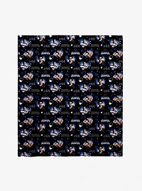 Off Campus Briar University Hawks Garrett Graham Hearts Throw Blanket