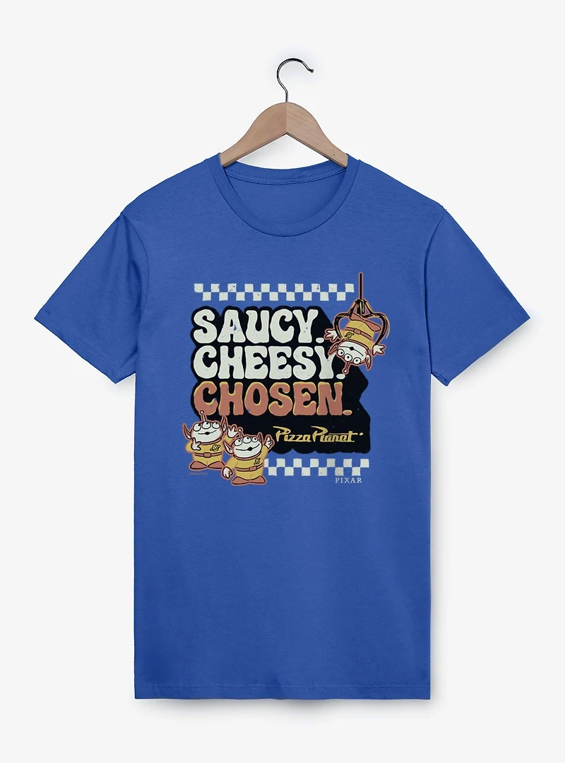 Disney Pixar Toy Story Saucy Cheesy Chosen Pizza Planet T-Shirt