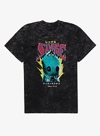 Disney Pixar Toy Story Savage Rex Kanji Mineral Wash T-Shirt