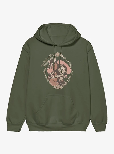 Disney Pixar Toy Story 5 My Ride Or Die Jessie Bullseye Hoodie