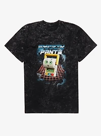 Disney Pixar Toy Story 5 Smarty Pants Calculator Mineral Wash T-Shirt