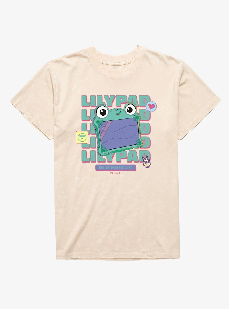 Disney Pixar Toy Story 5 Lilypad Has Entered The Chat Mineral Wash T-Shirt