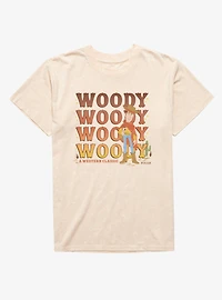 Disney Pixar Toy Story 5 Woody A Western Classic Mineral Wash T-Shirt