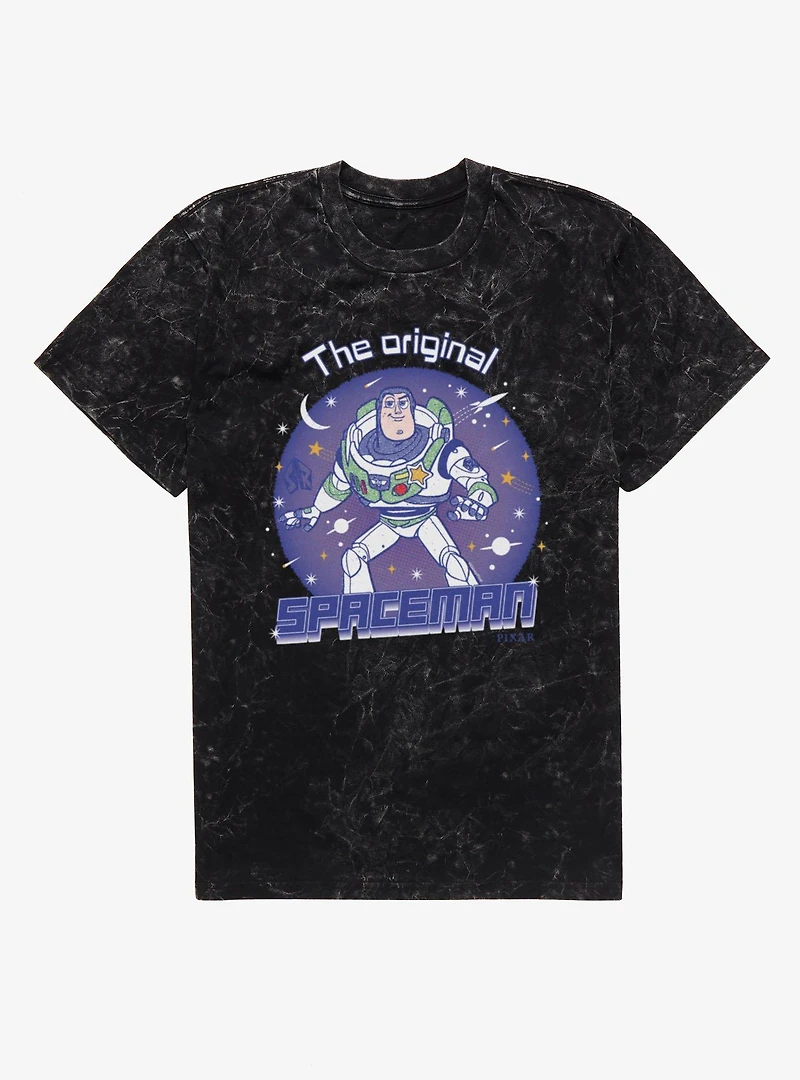 Disney Pixar Toy Story 5 The Original Spaceman Buzz Lightyear Mineral Wash T-Shirt