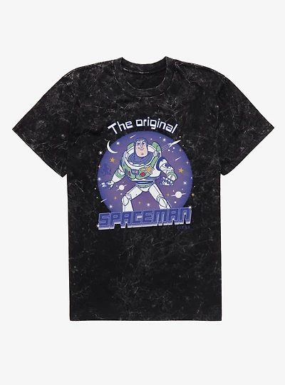 Disney Pixar Toy Story 5 The Original Spaceman Buzz Lightyear Mineral Wash T-Shirt