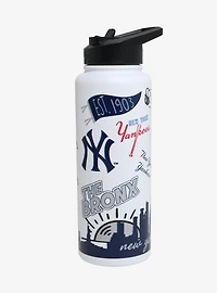New York Yankees Sticker Water Bottle